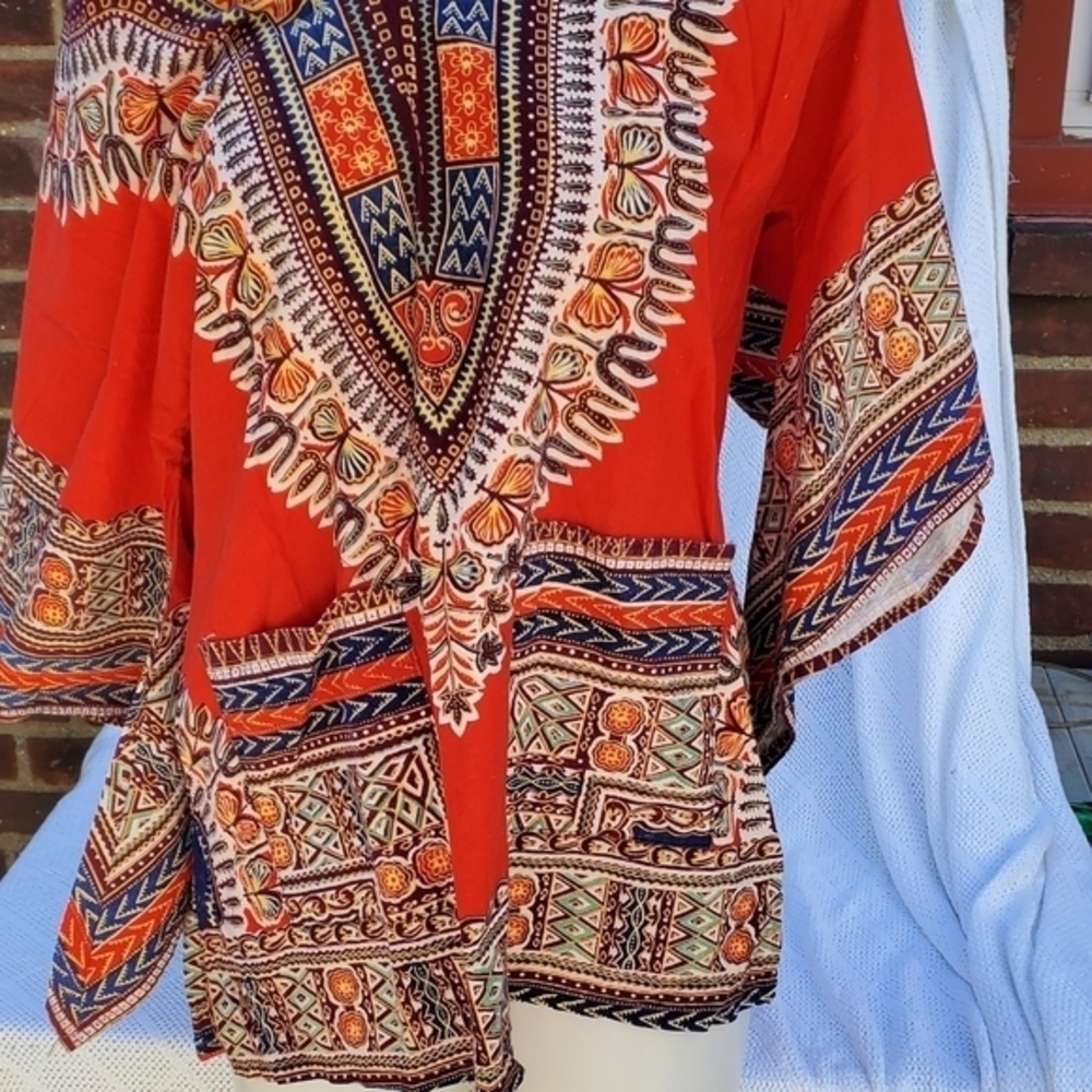 African Heritage Plus Size Top 0X -1X - Picture 4 of 11
